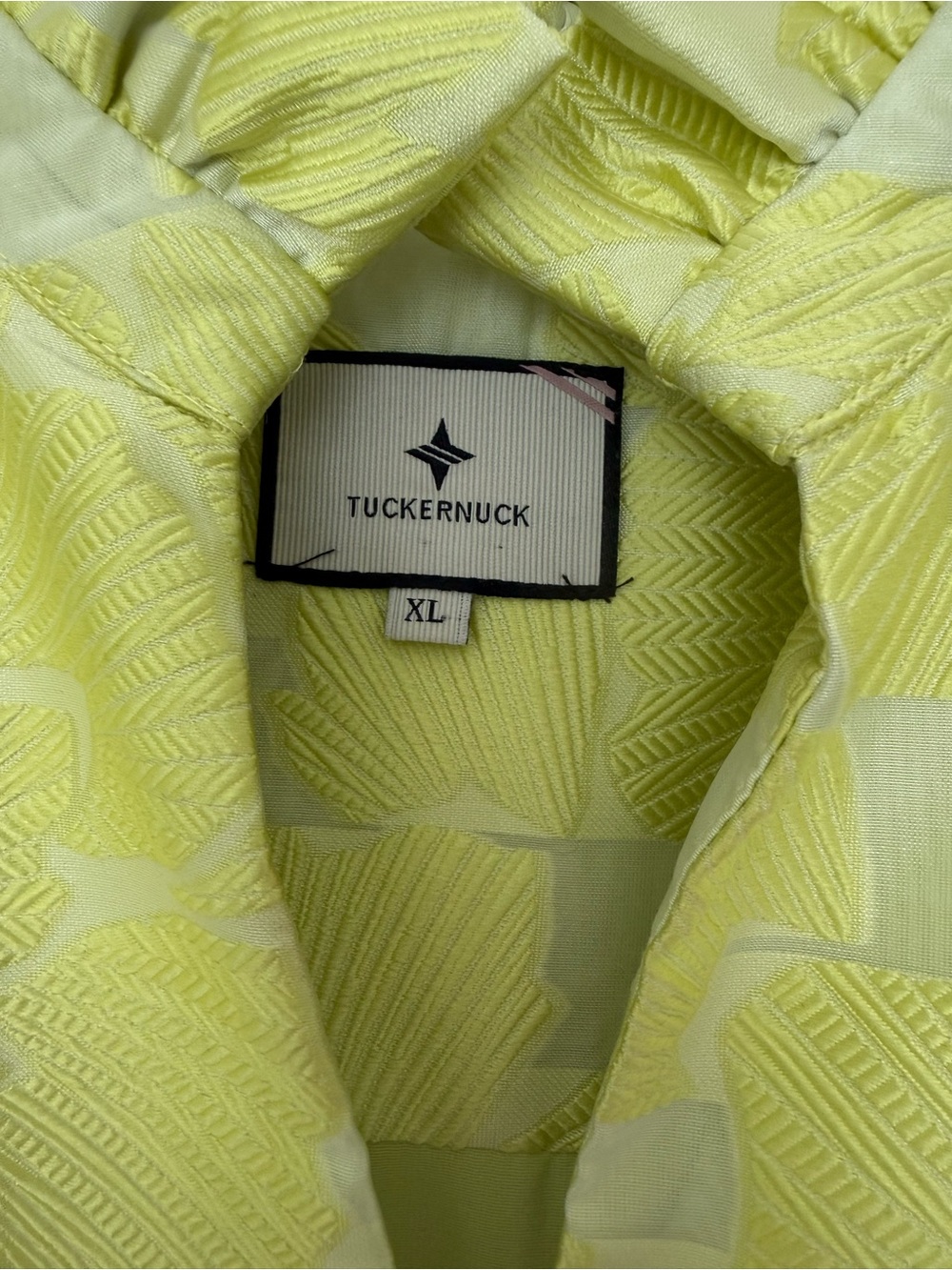 Tuckernuck Lime Green Floral Mini Dress - Picture 2 of 4